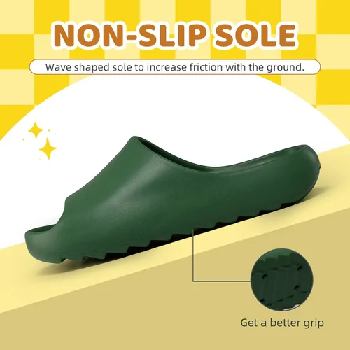 Miniatura 39 de Sandalias acolchadas para mujeres, hombres y niños, cómodas, antideslizantes, suaves, impermeables, para baño, ducha, sandalias acolchadas de suela