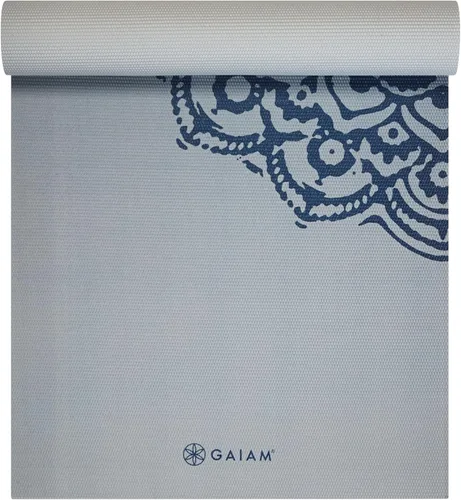 Miniatura 16 de Gaiam - Alfombrilla de yoga, 6 mm, extra gruesa, antideslizante, de primera calidad, para todo tipo de yoga, pilates y ejercicios en el suelo
