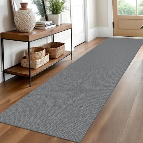 Miniatura 42 de EARTHALL Alfombra pequeña de 2 x 3 pies, lavable para entrada, antideslizante, trenzada, alfombra para puerta interior y exterior, alfombra tejida