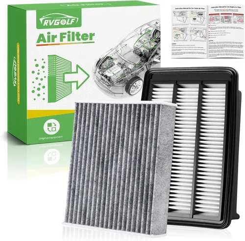 Miniatura 54 de Juego de filtros de aire de motor+cabina para Honda Civic 2016-2026 (2.0L), HR-V HRV 2023-2026 (2.0L) (solo aspirado naturalmente, no para tipo R!)