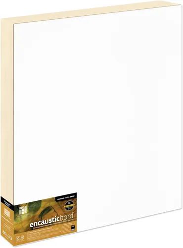 Miniatura 54 de Ampersand Art Supply Panel de pintura de madera: Serie Museo Encausticbord, 7/8 pulgadas de profundidad, 8 "x 10" Profundidad de 7/8 pulgadas