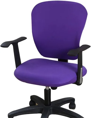 Miniatura 18 de Jinzio Funda para silla de oficina de computadora, tela protectora dividida y elástica, de poliéster, universal, para escritorio, para silla