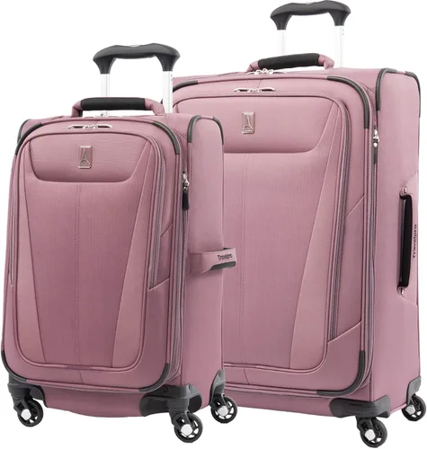 Miniatura 194 de Travelpro Maxlite 5 - Juego de 2 piezas de equipaje de mano de tela, expandibles con 4 ruedas giratorias, bolso blando para debajo del asiento, Negro