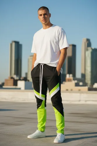 Miniatura 4 de SCREENSHOT - Pantalones de chándal de moda para hombre, moda urbana premium, ropa de calle, parte inferior - corte recto