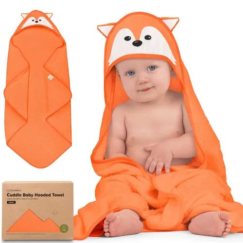 Miniatura 52 de KeaBabies Toalla de bebé con capucha para recién nacido, viscosa derivada de bambú, toallas de baño grandes con capucha para niños, niñas, niños