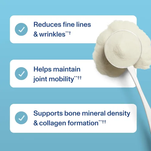 Miniatura 5 de Vital Proteins® Apoyo básico diario profesional, 0.42 oz de péptidos de colágeno bioactivo, reduce las líneas finas y arrugas, apoya la movilidad