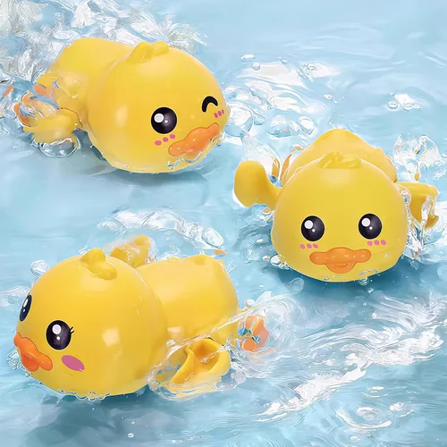 Miniatura 6 de Juguetes de baño para bebés, juguetes de tortuga de natación para niños pequeños, juguetes flotantes para bañera de agua y ducha, juegos de piscina