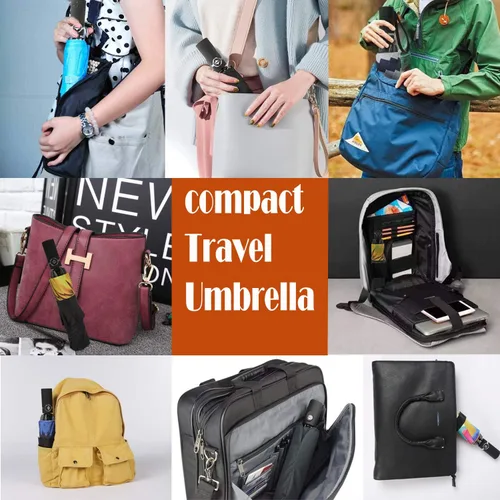 Miniatura 8 de Paraguas a prueba de viento sombrilla de viaje Siepasa paraguas reversible plegable compacto un botón para abrir y cerrar automáticamente