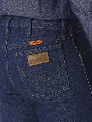 Miniatura 6 de Wrangler Jean FR resistente al fuego de ajuste original para hombre, Stonewash