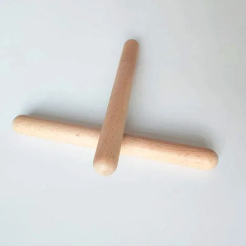 Miniatura 7 de 8 pares de clavos de madera clásica, instrumento de percusión musical, ritmo de 8 pulgadas de ritmo de madera dura natural, mejor que las baquetas