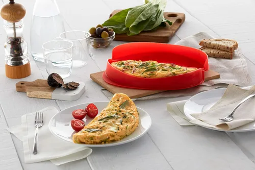 Miniatura 8 de Lekue Fabricante de Tortillas, Modelo #, Rojo Pequeño