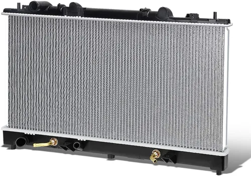 Miniatura 11 de Radiador Auto Dynasty compatible con Mazda MX6 626 2.0L 2.2L AT MT de 1992-1997, estilo de fábrica de 1 hilera, DPI 1323, núcleo de aluminio 92-97