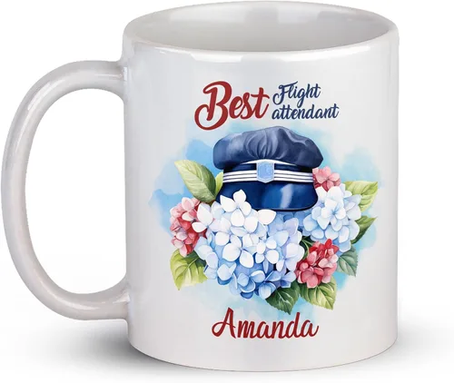 Miniatura 25 de Taza de café personalizada para fotógrafo, cámara con flores de gerbera, taza de té personalizada con nombre, regalo para amantes de la fotografía
