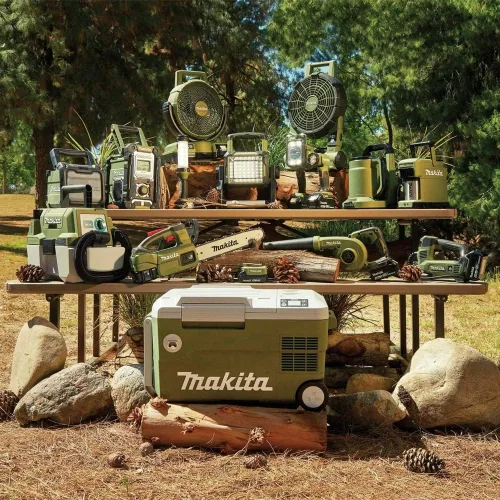 Miniatura 6 de Makita ADMP180ZX Outdoor Adventure™ 18V LXT® Inflador, solo herramienta verde (camo green)