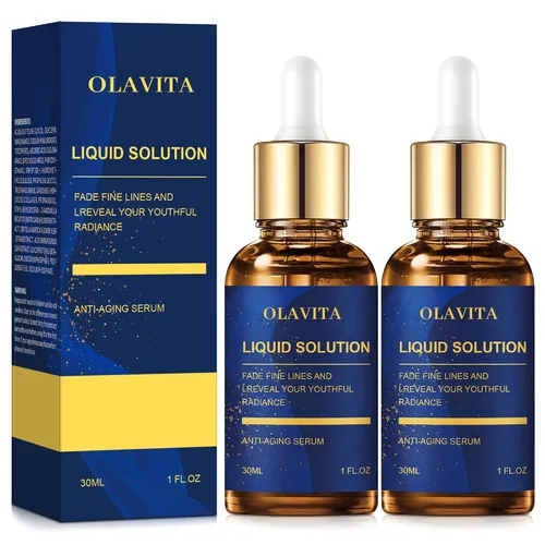 Miniatura 3 de Advanced Peptide Firming Serum: Olivita Liquid Solution Serum with Matrixyl 3000, Matrixyl Synthe-6 & Argireline, Collagen Peptides for Wrinkles