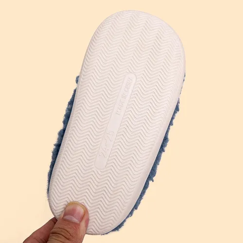 Miniatura 7 de Pantuflas de peluche de suela antideslizante ideales para el invierno, disponibles en diferentes colores y modelos de animalitos, para niños y niñas