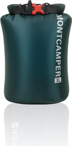 Miniatura 13 de CORDURA Bolsa seca impermeable de 10 litros – Saco resistente IPX6 con silbato de supervivencia para kayak, camping, navegación, playa – Mochila