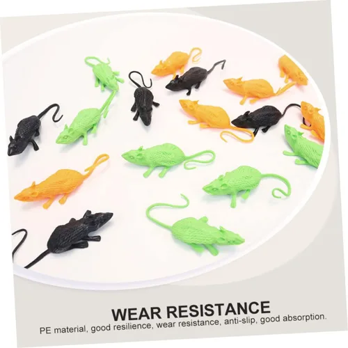 Miniatura 4 de 18Pcs Realistic Simulated Mouse Toys Halloween Decor Party Layout Props Small Lightweight PE Material for Scary Pranks and Indoor Display