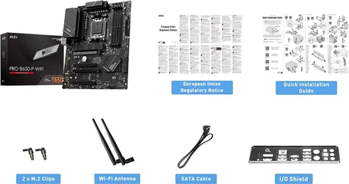 Miniatura 6 de INLAND Procesador de CPU AMD Ryzen 5 7600X con placa base para juegos MSI B650 Gaming Plus WiFi (AM5, ATX, DDR5, PCIe 4.0, Wi-Fi 6E), Soly by Micro