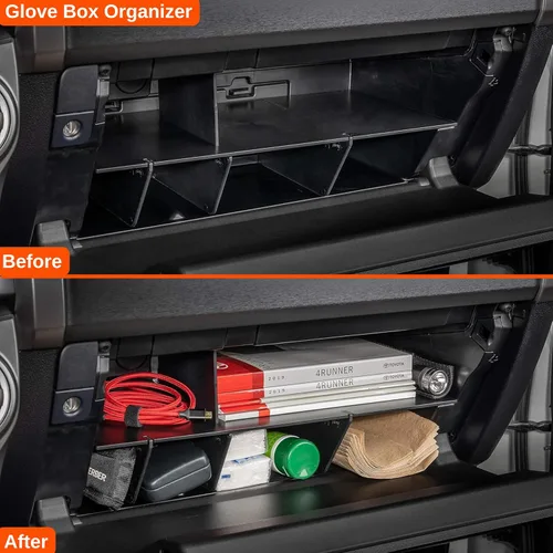 Miniatura 2 de Vehicle OCD - Organizador de guantera para Toyota 4Runner (2010-2024) y Lexus GX 460 (2010-2023) - Fabricado en Estados Unidos