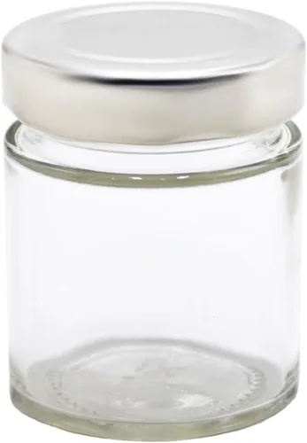 Miniatura 3 de U-Pack 12 botellas de especias de vidrio de 5 onzas con tapas de metal plateado U-Pack
