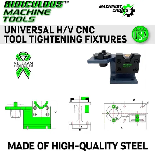 Miniatura 2 de CAT/BT 30 UNIVERSAL CNC AJUSTE FIXTURA-Machinist Choice™