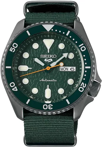 Miniatura 20 de Seiko Reloj analógico automático para hombre Seiko 5 Sports