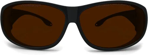 Miniatura 9 de FreeMascot Gafas de seguridad láser profesionales OD 6+ 190nm-550nm/800nm-1700nm de longitud de onda