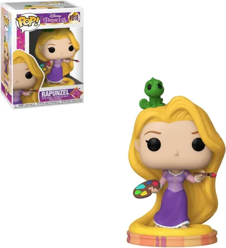 Miniatura 7 de POP Disney: Ultimate Princess - Figura de vinilo de Rapunzel & Pascal Funko (con funda protectora compatible), multicolor, 3.75 pulgadas