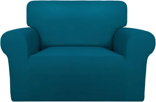 Miniatura 127 de PureFit - Funda superelástica con bolsillo p/protección de sofá/sillón - Suave cubierta de elastano antideslizante, lavable, c/base elástica, apta