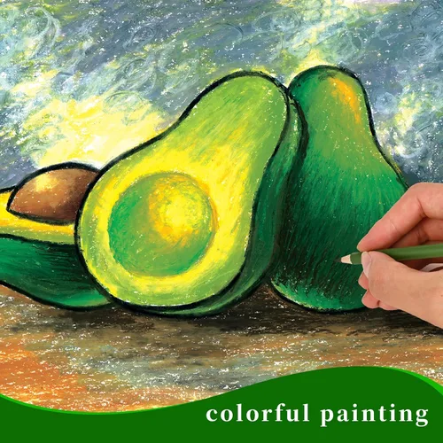 Miniatura 7 de GETHPEN Lápices de pastel, juego de lápices de carbón coloreados para dibujo, lápices de color tono de piel, lápices de carbón para dibujo, lápices