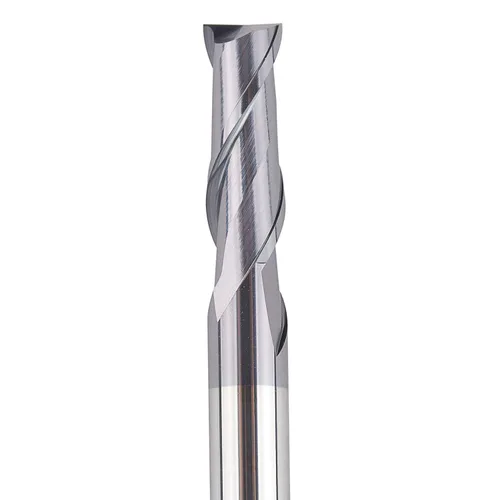 Miniatura 4 de SpeTool Juego de molinos de punta cuadrada de 2 flautas, 5 unidades, fresadora de carburo de carburo, fresadora CNC con recubrimiento Tiain, vástago