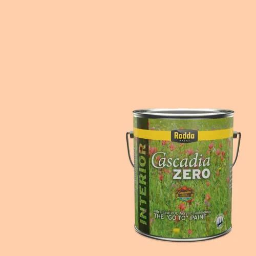 Miniatura 64 de Rodda Paint CASCADIA ZERO - Pintura plana e imprimación para interiores en uno, cuarto de galón, crema de ballet