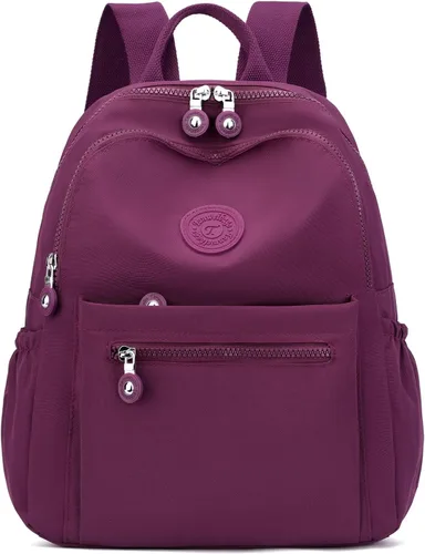 Miniatura 56 de Tanweibago Mini mochilas de nailon para mujer, mochilas pequeñas de 11L para mujer, mochila ligera casual para mujer, mochila de viaje de compras