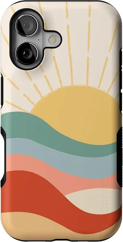 Miniatura 46 de Casely Funda para iPhone 17 Ónix de medianoche Negro brillante Compatible con MagSafe Diseño protector audaz Ónix de medianoche Black