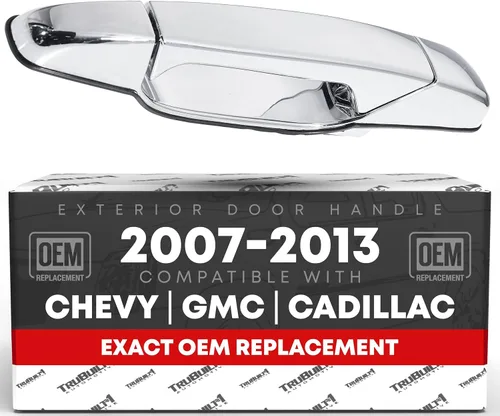 Miniatura 6 de Manija de puerta exterior delantera/trasera del conductor y pasajero - Compatible con Chevy Avalanche 2007-2013, Silverado 1500, 2500, 3500