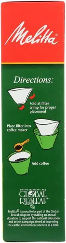 Miniatura 4 de Melitta #4 Filtros de café blanco 100.0 ea (paquete de 2)