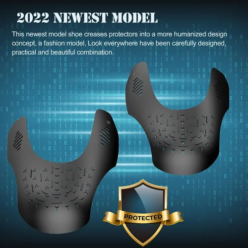 Miniatura 3 de TUPEED 6 pares de protectores de dedos de zapatos, protectores antiarrugas para Air Jordan Air Force, 2022 nuevos tapones para arrugas de zapatos