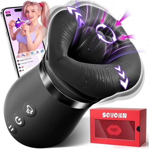 Miniatura 10 de Vibrador de juguete sexual para adultos para mujeres – Sovokn 5 en 1 vibrador de succión bucal rosa juguete sexual 10 lamiendo la lengua, 3 juguetes