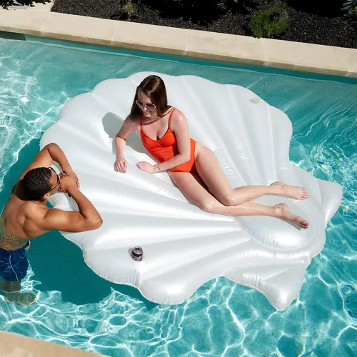 Miniatura 5 de Colchoneta con forma de concha de mar Swimline 90542 Isla Seashell