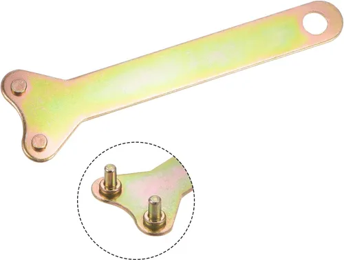 Miniatura 4 de HARFINGTON Herramienta rotativa Llave inglesa de metal Tuerca de bloqueo Kit Llave terminada Llave inglesa Amoladora Llave angular Llave inglesa