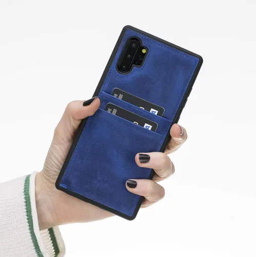 Miniatura 4 de Venito Capri - Funda de piel tipo cartera compatible con Samsung Galaxy Note 10 Plus (6,8 pulgadas), extra segura, con bloqueo RFID y cubierta