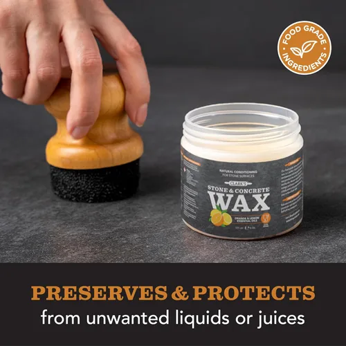 Miniatura 2 de CLARK'S Cera de piedra natural, enriquecida con extractos de naranja y limón, conserva y protege de líquidos o jugos no deseados - Revitaliza