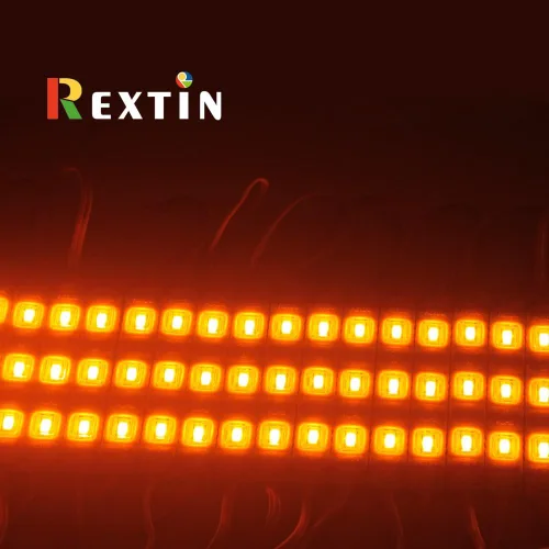 Miniatura 5 de Módulo superbrillante de 200 unidades, 3 LED, amarillo, 5050, SMD, 66-72 lúmenes por módulo, luz decorativa impermeable, para cartel con letras