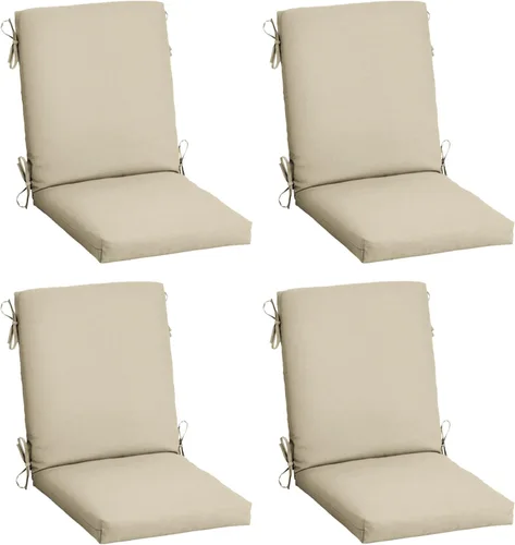 Miniatura 68 de Arden Foam - Cojines de espuma para sillas de patio y comedor, 20 x 44 pulgadas, espuma de alta densidad de alta densidad, nunca se aplana
