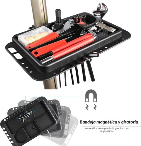 Miniatura 4 de CXWXC Soporte de Reparación de Bicicletas - Soporte de Mantenimiento de Mecánico de Bicicletas para Tienda y Hogar - Soportes de Trabajo para C
