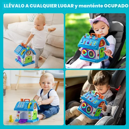 Miniatura 6 de Hurdaos Juguetes Montessori para bebés de 1 año. Regalos para niños y niñas, primer cumpleaños para niños y niñas de un año, primer regalo, juguete