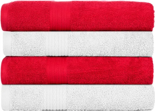 Miniatura 25 de Ample Decor Juego de 12 toallas de baño de 600 GSM, 100% algodón, 4 toallas de baño, 4 toallas de mano, 4 paños de lavado, absorbentes y suaves