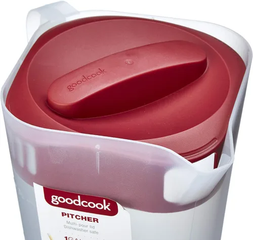 Miniatura 6 de GoodCook - Jarra de 1 galón con tapa de 4 vías, fabricada sin BPA