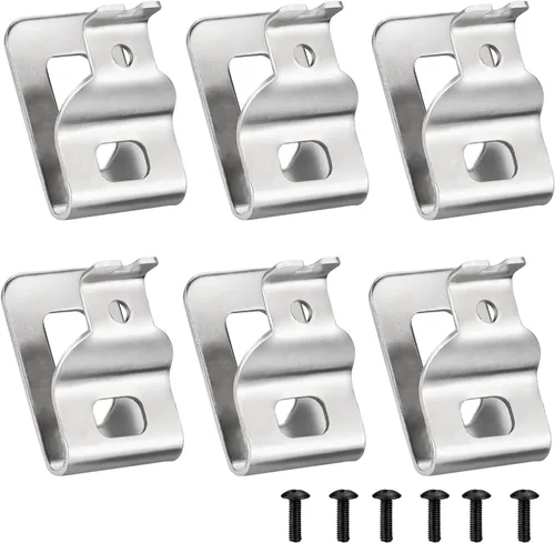Miniatura 9 de Clips de cinturón para Dewalt, kit de gancho de repuesto para herramientas de taladro, compatible con Dewalt N268241 para herramientas eléctricas